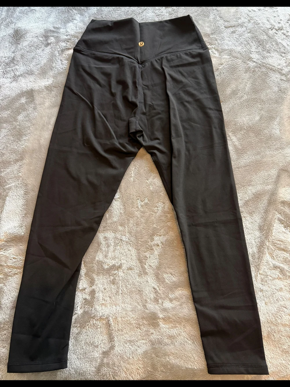 lululemon athletica Black Track Jacket & Joggers with Gold Zippers